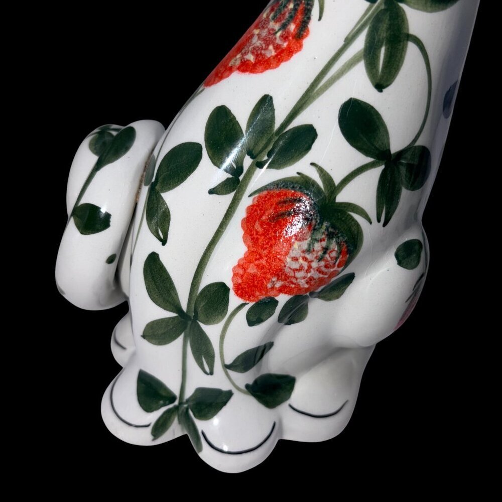 VTG 1970s Italian Deruta Pottery Hand-Painted Anthropomorphic Figures – Set of 2 - Picture 6 of 12